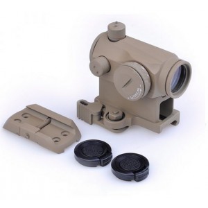 Коллиматорный прицел AIM-O T1 RED DOT W/ QD MOUNT & LOW MOUNT - DE AO5029-DE